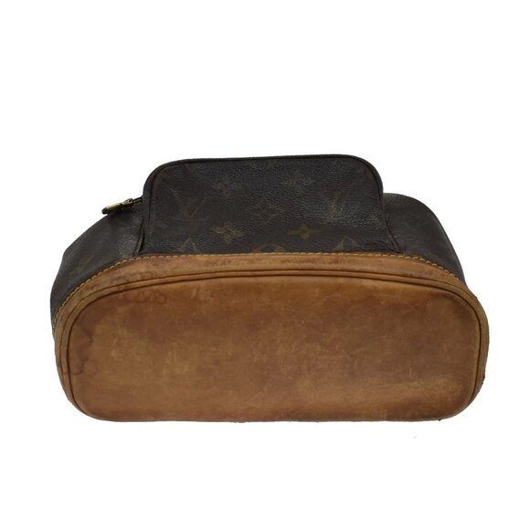 LOUIS VUITTON Mini Montsouris Backpack Bag Monogram Leather Brown M51137 33KB025 - Picture 6 of 15